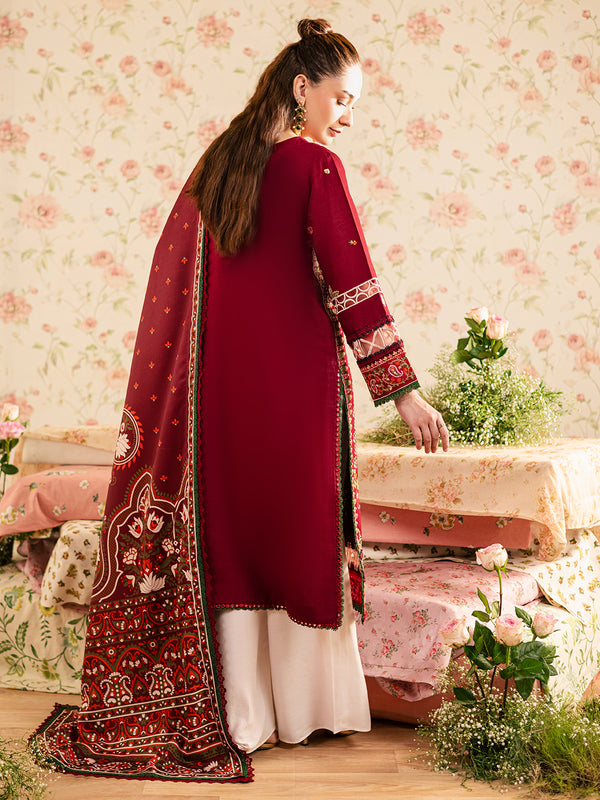 Mahnur | Kaia Slub Linen 25 | K - 12 | 3 PC LINEN by Mahnur - Designer Dress  - Type : Ladies Clothes - Available at Libayah - 100% Original 