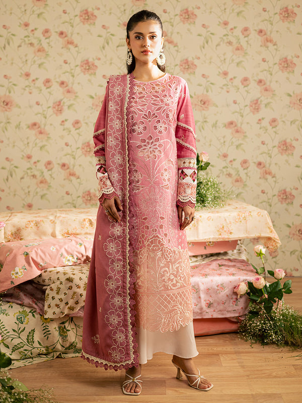 Mahnur | Kaia Slub Linen 25 | K - 13 | 3 PC LINEN by Mahnur - Designer Dress  - Type : Ladies Clothes - Available at Libayah - 100% Original 