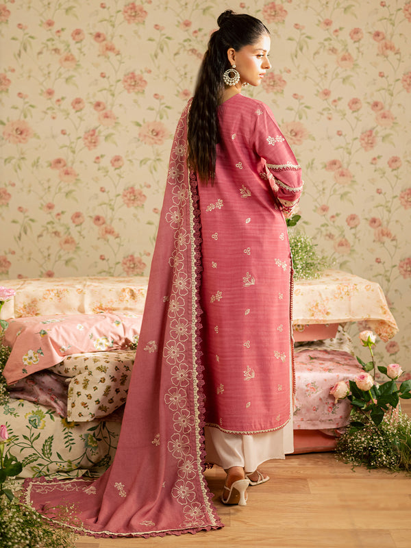 Mahnur | Kaia Slub Linen 25 | K - 13 | 3 PC LINEN by Mahnur - Designer Dress  - Type : Ladies Clothes - Available at Libayah - 100% Original 