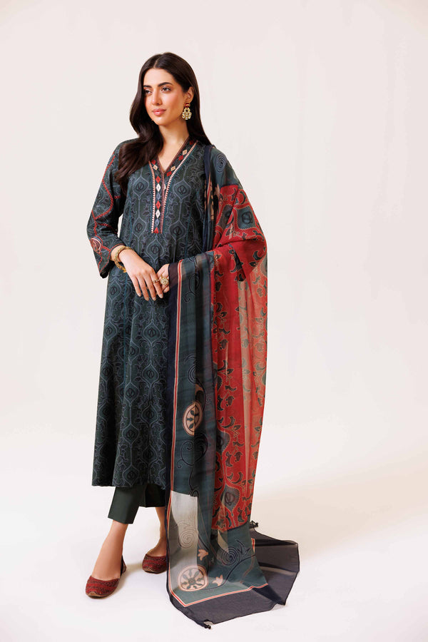 Nishat | Luxury Pret | KFS24-77 by Nishat - Designer Dress - Type: Ladies Clothes - Available at Libayah - 100% Original