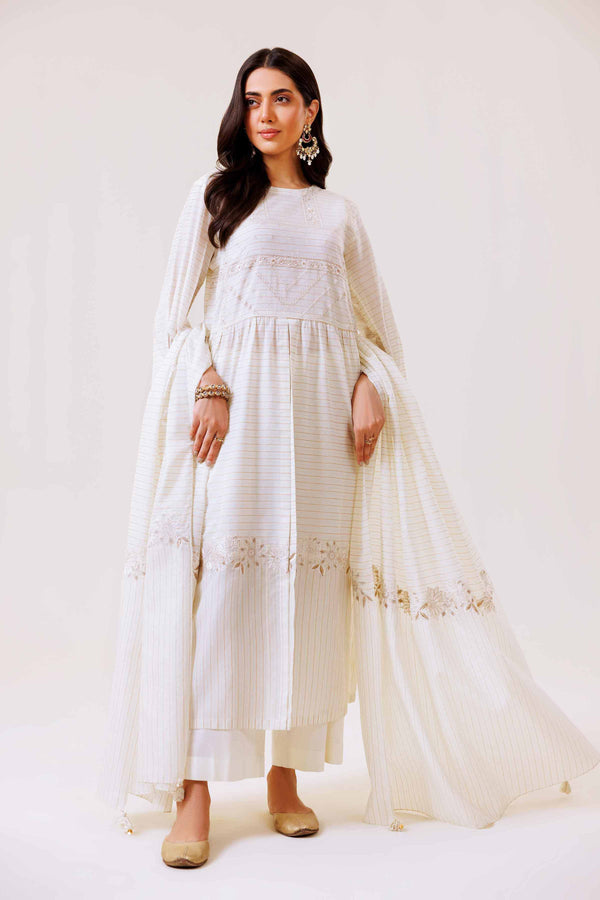 Nishat | Luxury Pret | KFS24-79 by Nishat - Designer Dress - Type: Ladies Clothes - Available at Libayah - 100% Original