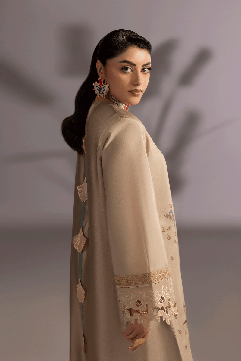 Erum Khan | Summer Whisper | Golden Crown - Designer Dress - Type : Ladies Clothes - Available at Libayah - 100% Original