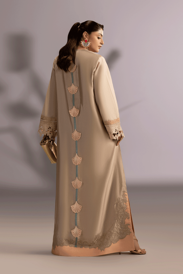 Erum Khan | Summer Whisper | Golden Crown - Designer Dress - Type : Ladies Clothes - Available at Libayah - 100% Original