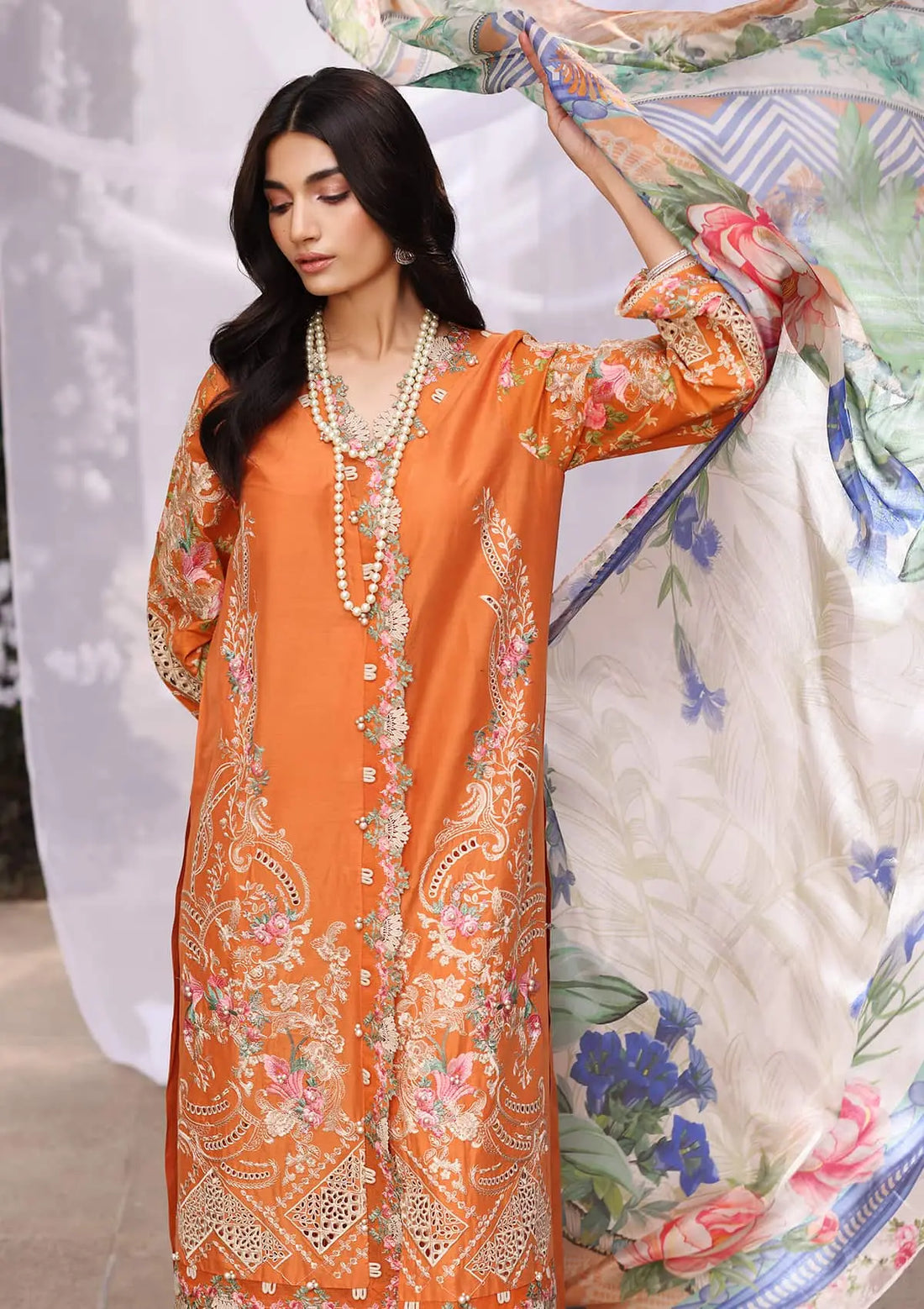 Kahf Premium | Festive Lawn 24 | KFL-10 MAYA by Khaf Premium - Designer Dress - Type: Ladies Clothes - Available at Libayah - 100% Original