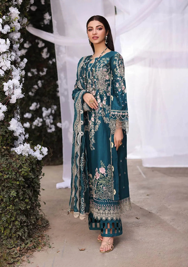 Kahf Premium | Festive Lawn 24 | KFL-09A BANO by Kahf Premium - Designer Dress - Type: Ladies Clothes - Available at Libayah - 100% Original
