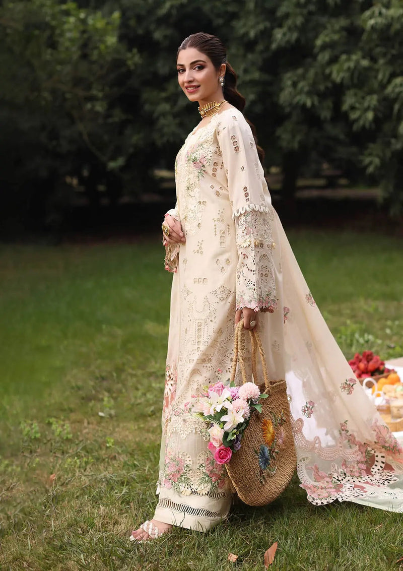 Kahf Premium | Festive Lawn 24 | KFL-07 SHIREEN by Kahf Premium - Designer Dress - Type: Ladies Clothes - Available at Libayah - 100% Original