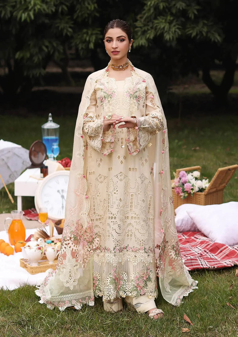 Kahf Premium | Festive Lawn 24 | KFL-07 SHIREEN by Kahf Premium - Designer Dress - Type: Ladies Clothes - Available at Libayah - 100% Original