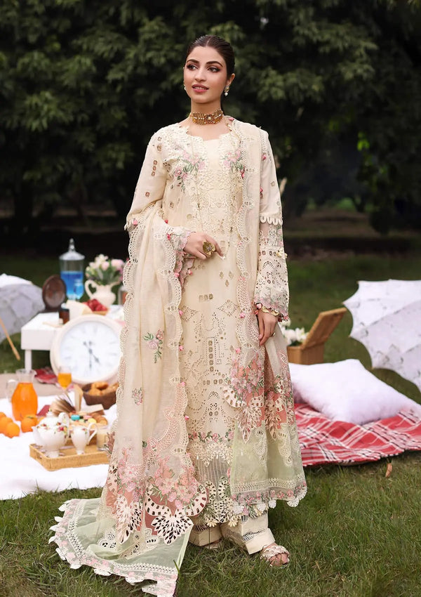 Kahf Premium | Festive Lawn 24 | KFL-07 SHIREEN by Kahf Premium - Designer Dress - Type: Ladies Clothes - Available at Libayah - 100% Original
