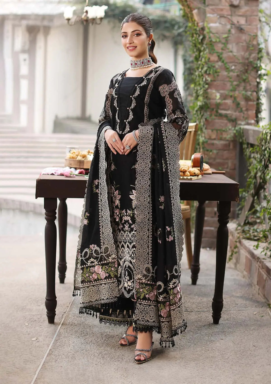 Kahf Premium | Festive Lawn 24 | KFL-06 NOOR by Kahf Premium - Designer Dress - Type: Ladies Clothes - Available at Libayah - 100% Original