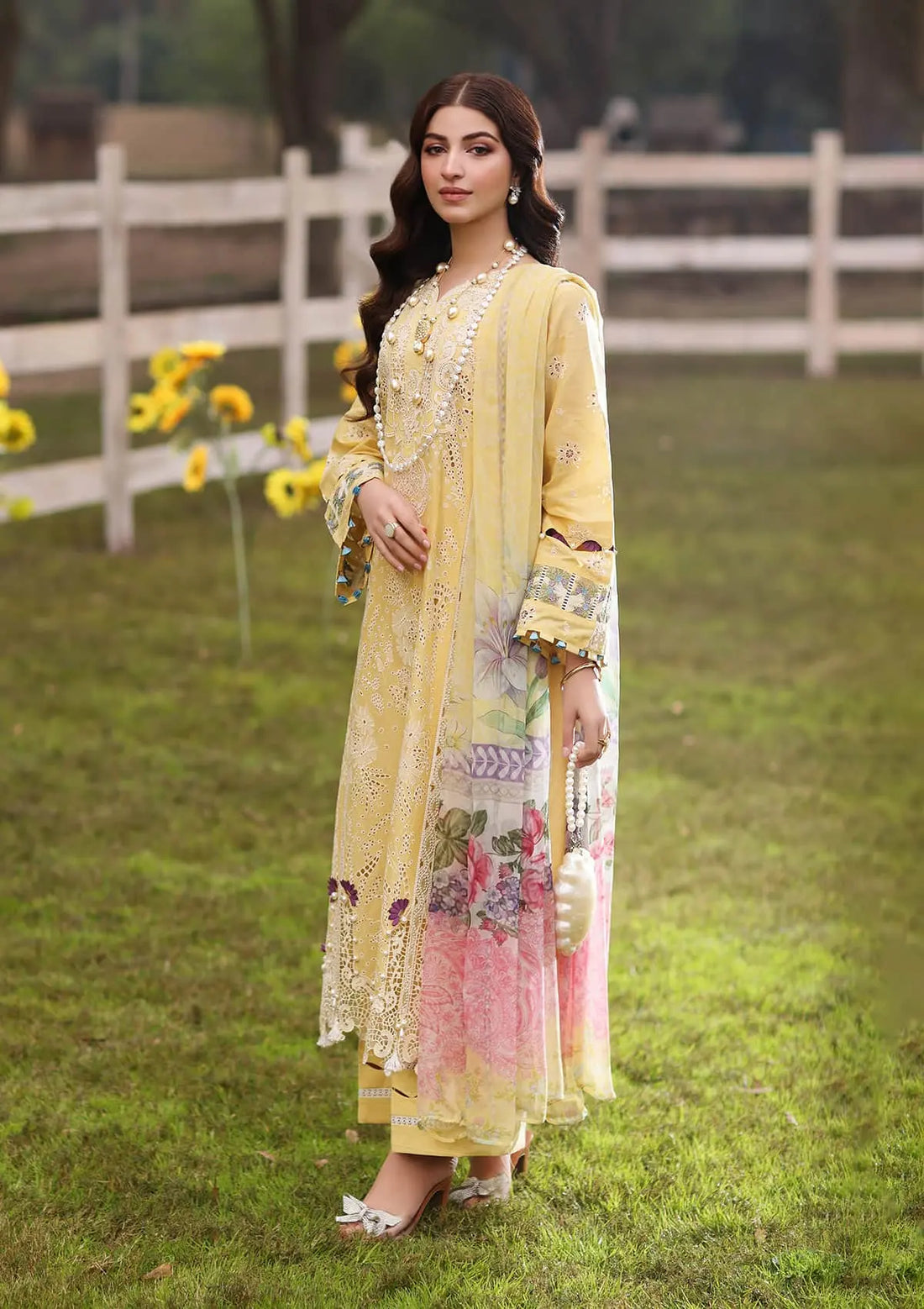 Kahf Premium | Festive Lawn 24 | KFL-05 SAHAR by Kahf Premium - Designer Dress - Type: Ladies Clothes - Available at Libayah - 100% Original