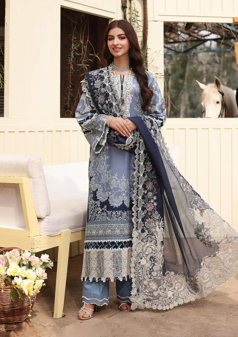 Kahf Premium | Festive Lawn 24 |KFL-04 KINZA by Kahf Premium - Designer Dress - Type: Ladies Clothes - Available at Libayah - 100% Original