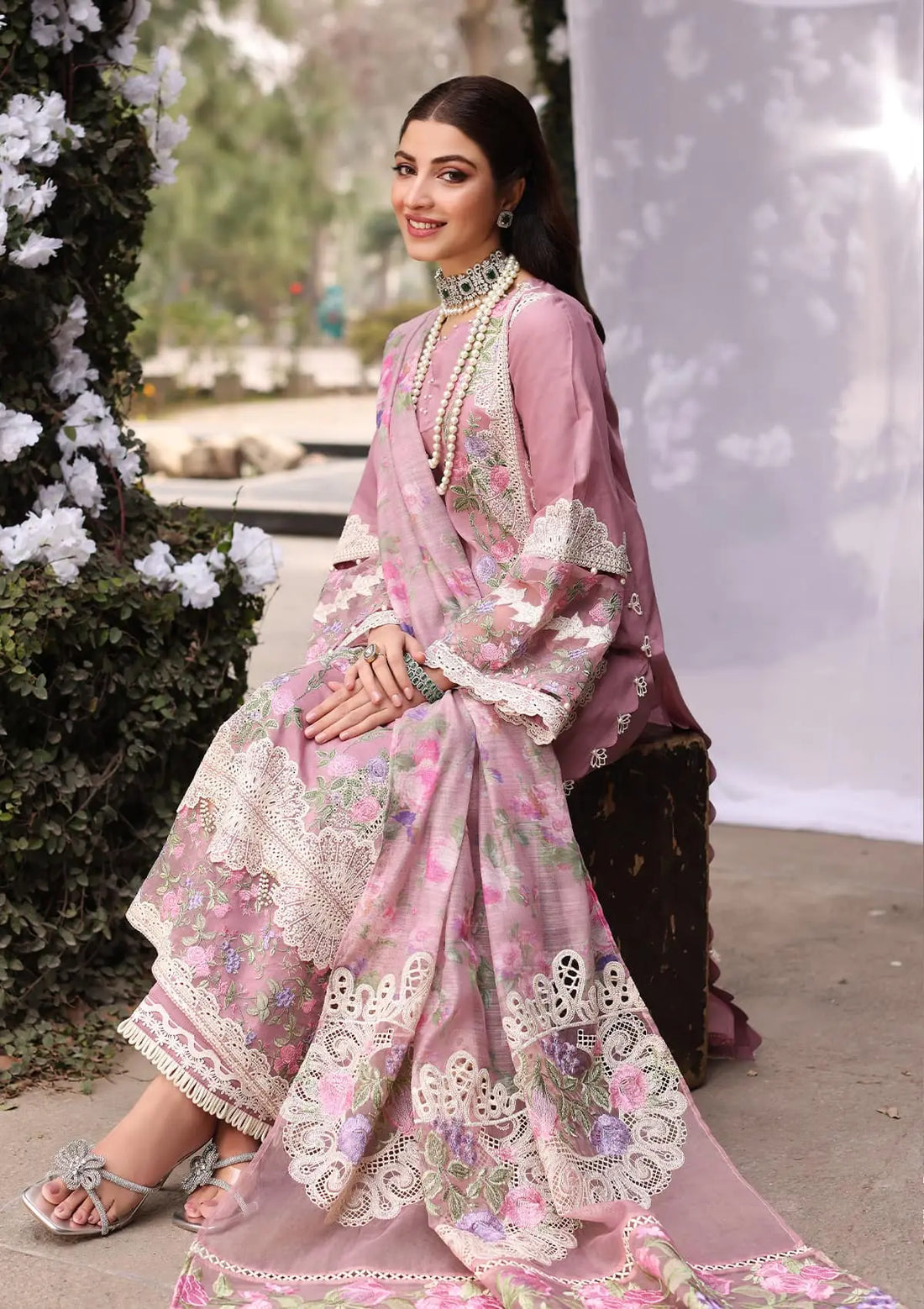 Kahf Premium | Festive Lawn 24 | KFL-03 SASSI by Kahf Premium - Designer Dress - Type: Ladies Clothes - Available at Libayah - 100% Original