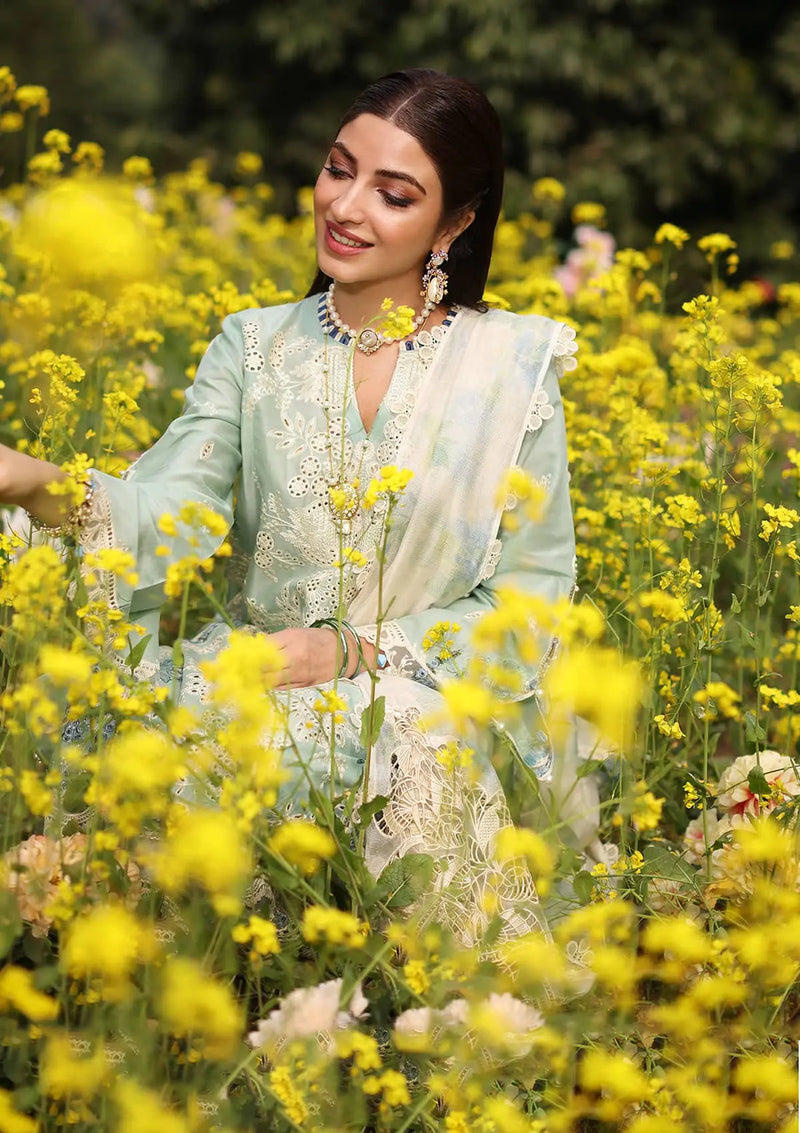 Kahf Premium | Festive Lawn 24 | KFL-01 TABIR by Kahf Premium - Designer Dress - Type: Ladies Clothes - Available at Libayah - 100% Original