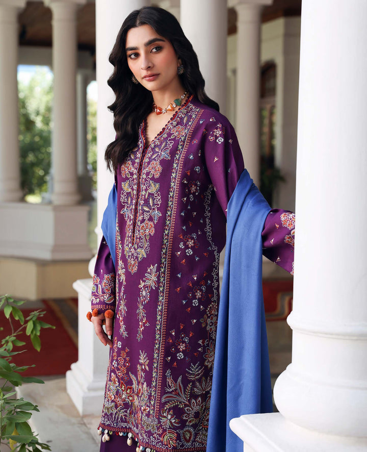 Republic Womenswear | Amaris Luxury Shawl 25 | Kaia by Republic Womenswear - Designer Dress  - Type : Ladies Clothes - Available at Libayah - 100% Original 
