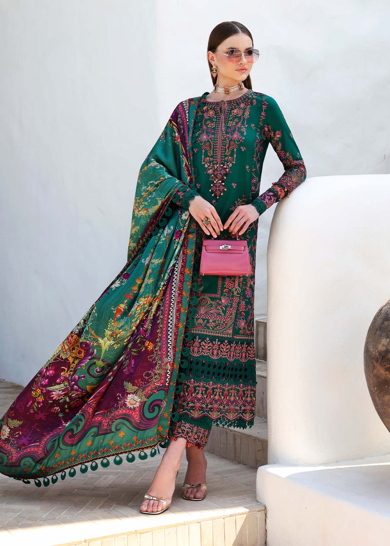 Kanwal Malik | Elysia Luxury Lawn 25 | Sierra by Kanwal Malik - Designer Dress - Type: Ladies Clothes - Available at Libayah - 100% Original