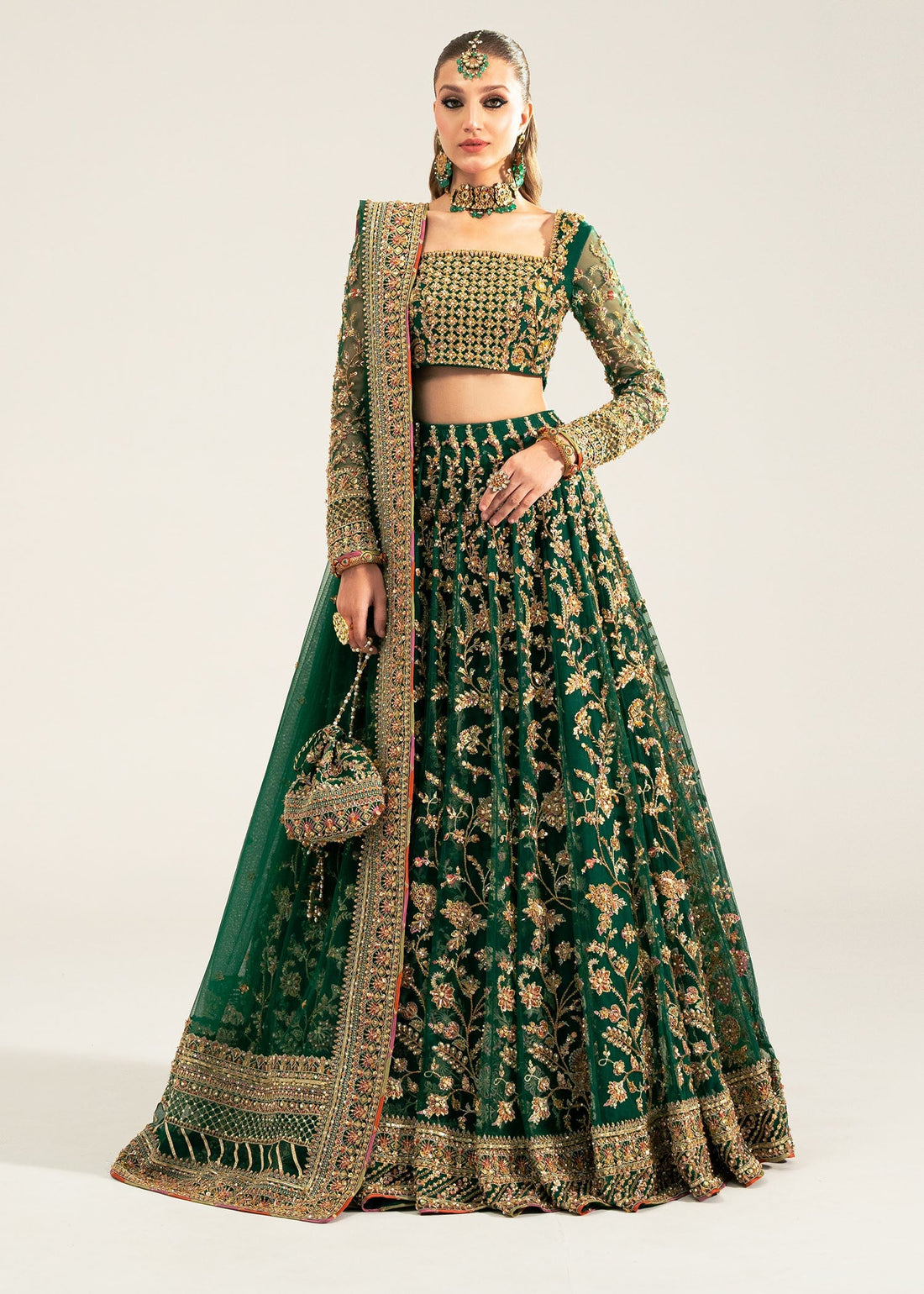 Kanwal Malik | Saj i Wedding 2024 |  Sukhan by Kanwal Malik - Designer Dress - Type: Ladies Clothes - Available at Libayah - 100% Original