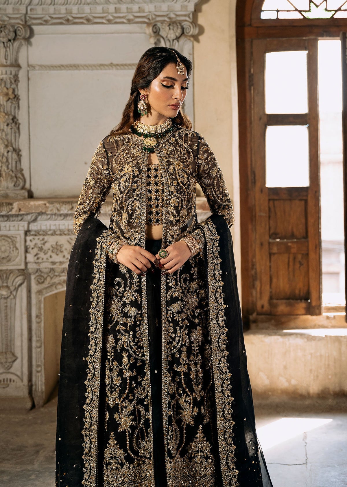 Kanwal Malik | Sajni Wedding 2024 |  Shahtaj by Kanwal Malik - Designer Dress - Type: Ladies Clothes - Available at Libayah - 100% Original