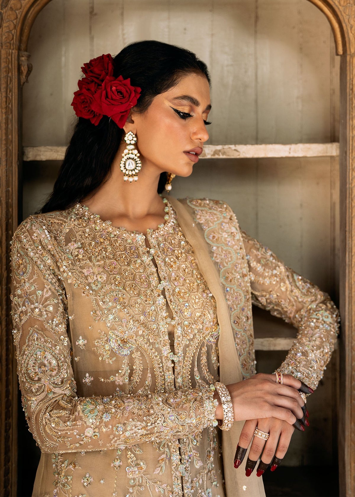 Kanwal Malik | Sajni Wedding 2024 |  Zarnab by Kanwal Malik - Designer Dress - Type: Ladies Clothes - Available at Libayah - 100% Original