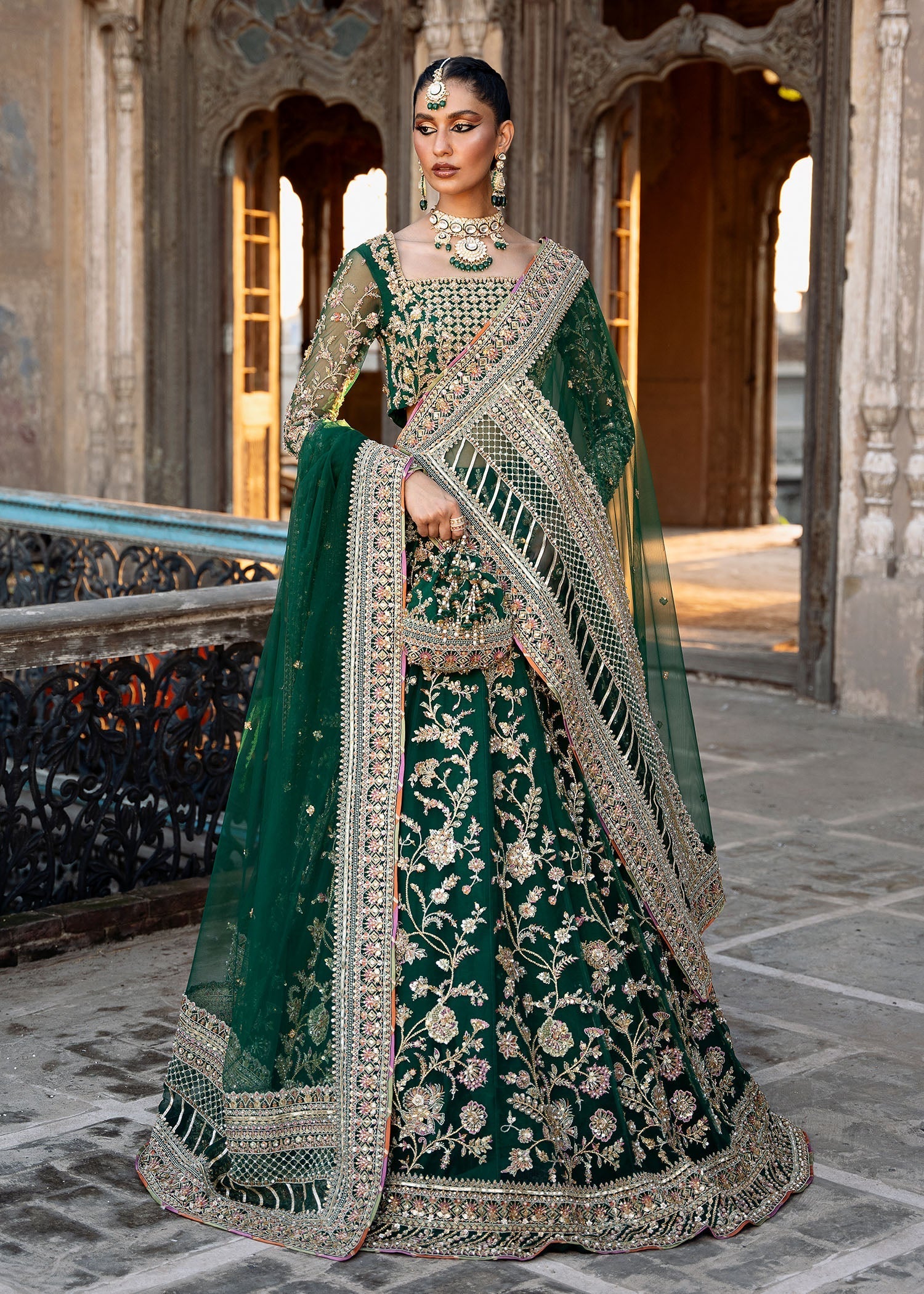 Kanwal Malik | Saj i Wedding 2024 |  Sukhan by Kanwal Malik - Designer Dress - Type: Ladies Clothes - Available at Libayah - 100% Original