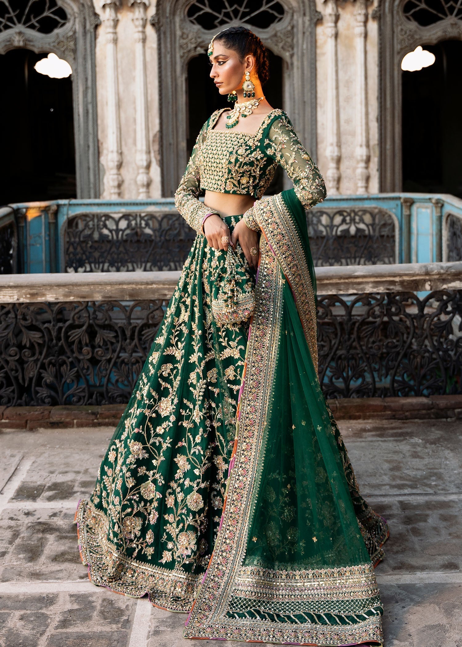 Kanwal Malik | Saj i Wedding 2024 |  Sukhan by Kanwal Malik - Designer Dress - Type: Ladies Clothes - Available at Libayah - 100% Original