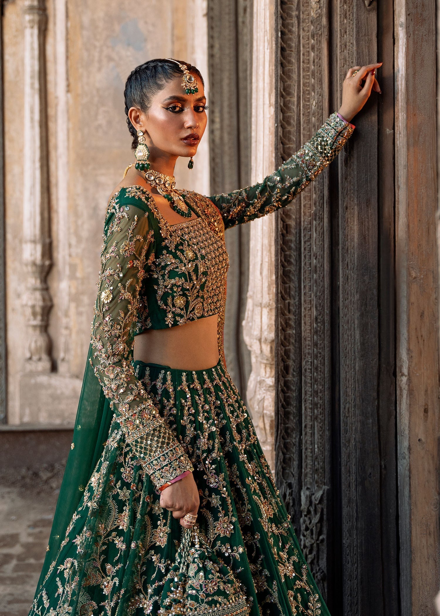 Kanwal Malik | Saj i Wedding 2024 |  Sukhan by Kanwal Malik - Designer Dress - Type: Ladies Clothes - Available at Libayah - 100% Original