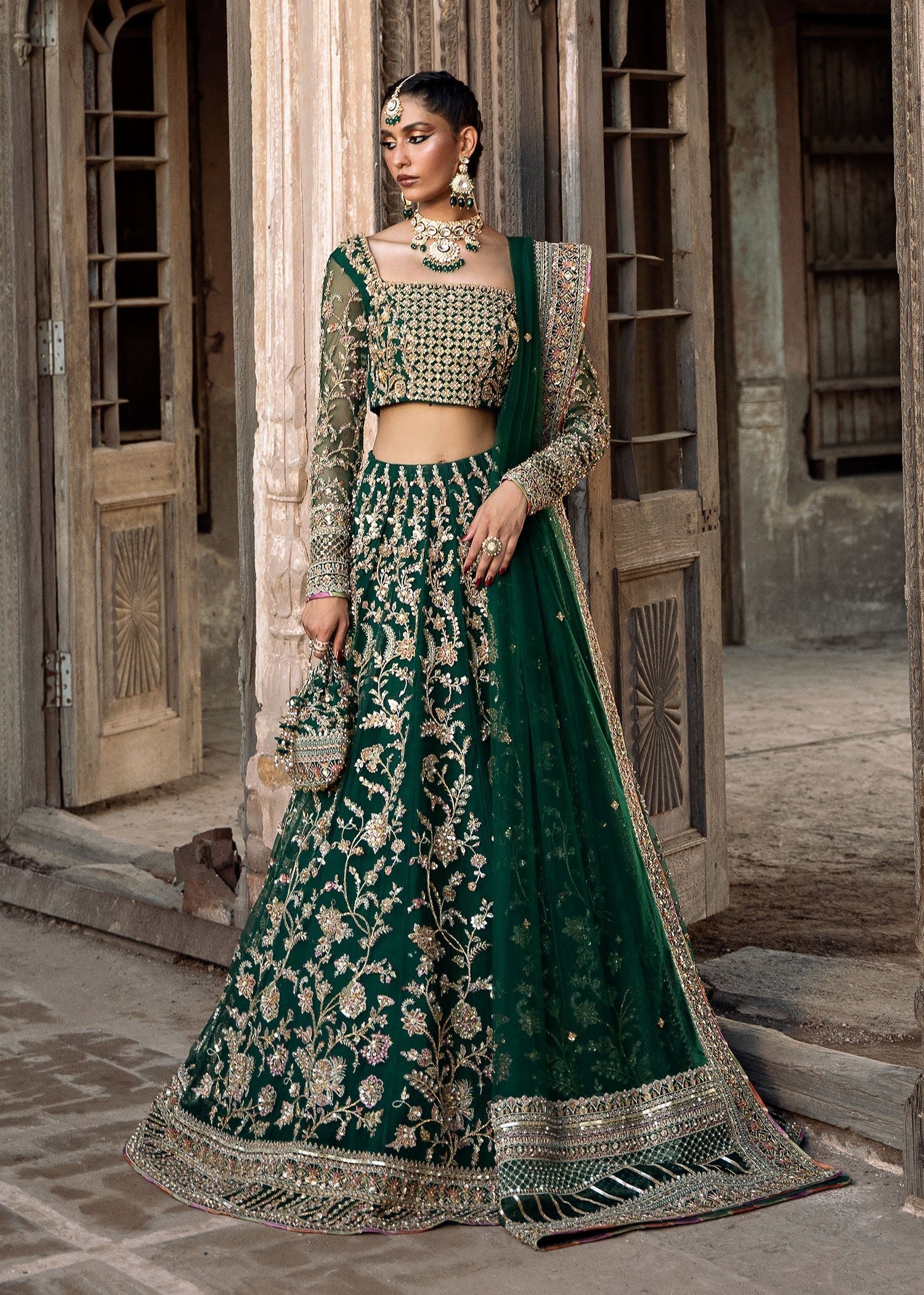 Kanwal Malik | Saj i Wedding 2024 |  Sukhan by Kanwal Malik - Designer Dress - Type: Ladies Clothes - Available at Libayah - 100% Original