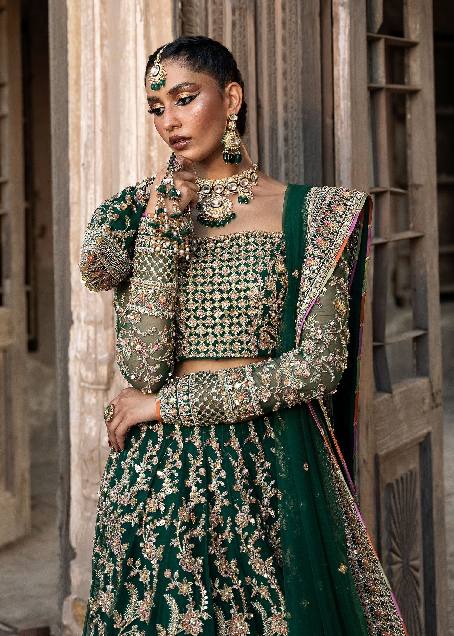 Kanwal Malik | Saj i Wedding 2024 |  Sukhan by Kanwal Malik - Designer Dress - Type: Ladies Clothes - Available at Libayah - 100% Original