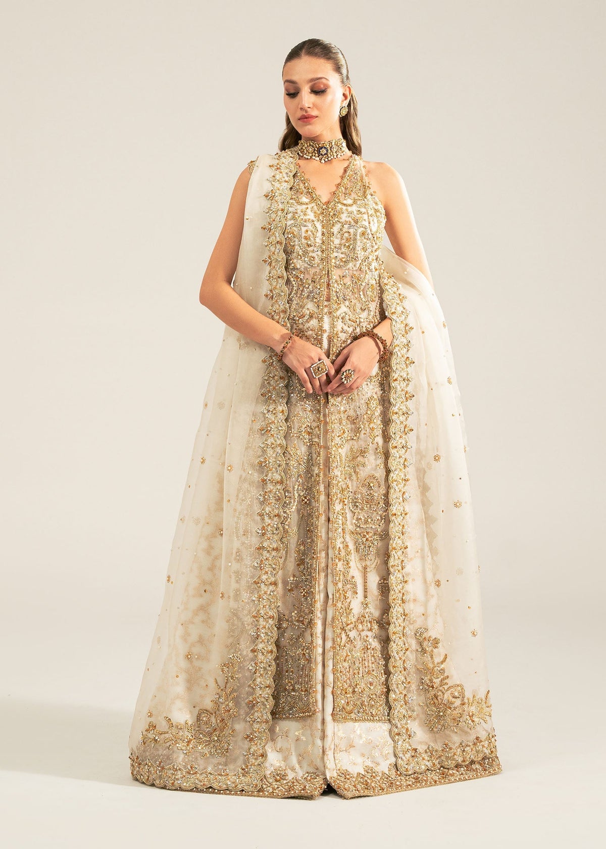 Kanwal Malik | Sajni Wedding 2024 |  Nisha by Kanwal Malik - Designer Dress - Type: Ladies Clothes - Available at Libayah - 100% Original