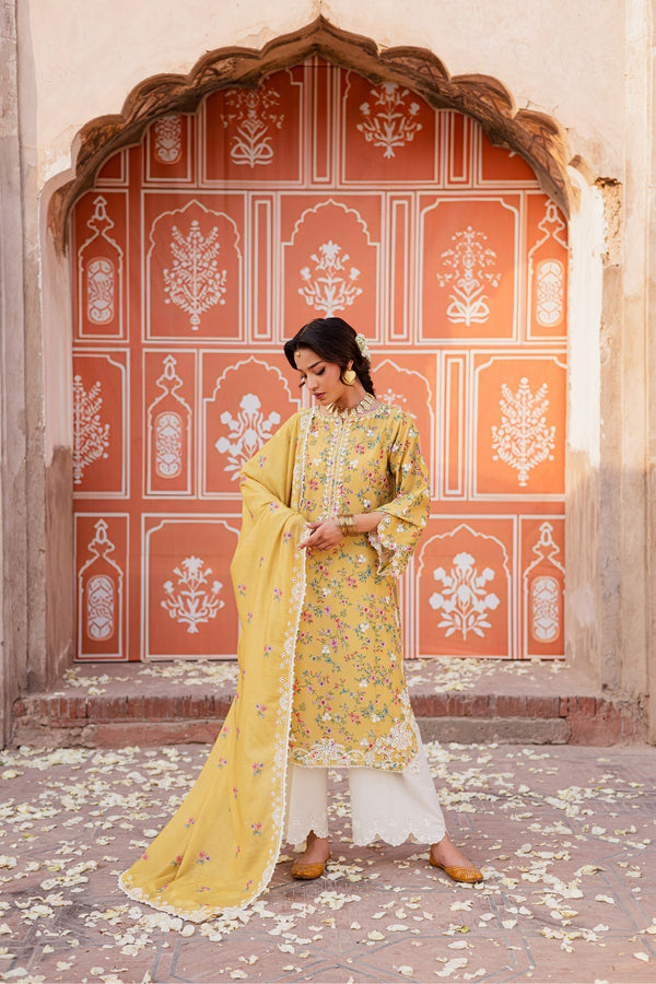 Batik | Festive Eid 26 | Key Lime by Batik - Designer Dress  - Type : Ladies Clothes - Available at Libayah - 100% Original 