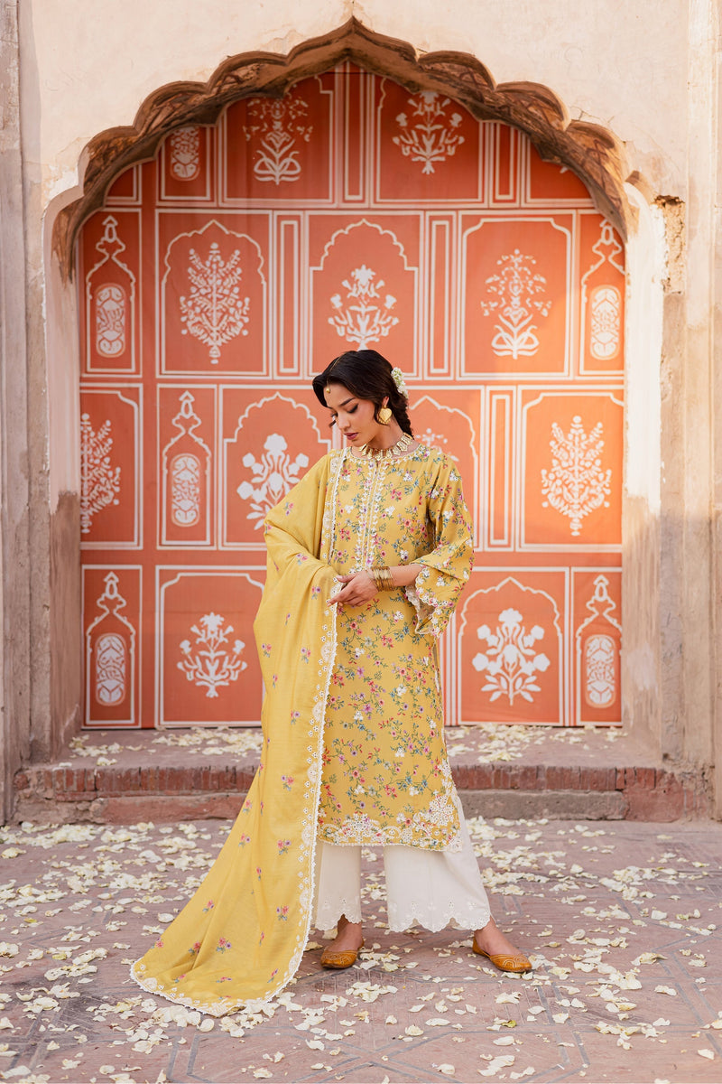 Batik | Festive Eid 26 | Key Lime by Batik - Designer Dress  - Type : Ladies Clothes - Available at Libayah - 100% Original 