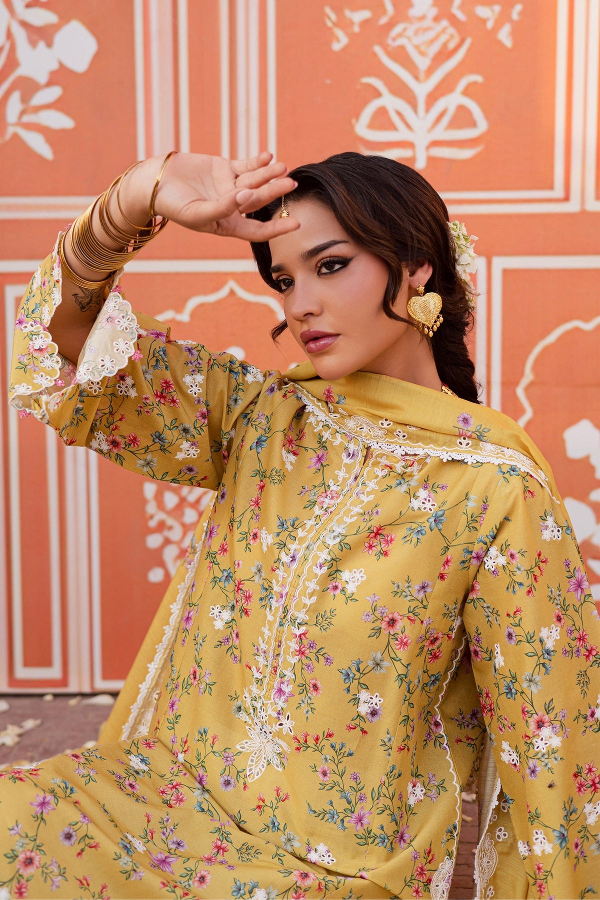 Batik | Festive Eid 26 | Key Lime by Batik - Designer Dress  - Type : Ladies Clothes - Available at Libayah - 100% Original 