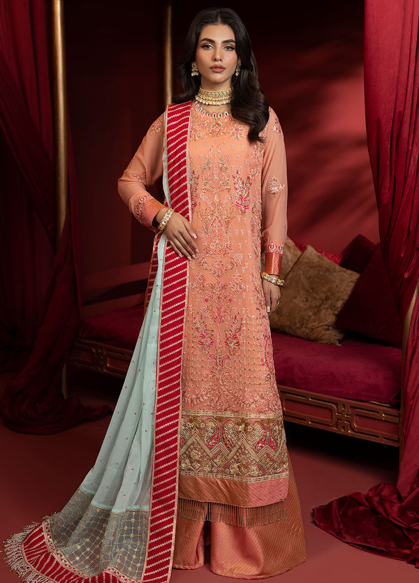 Sahane | Luxury Lawn and Formal Dresses | KD-1102 Azalea - Khawab Deeda by Sahane - Designer Dress - Type: Formal - Available at Libayah - 100% Original