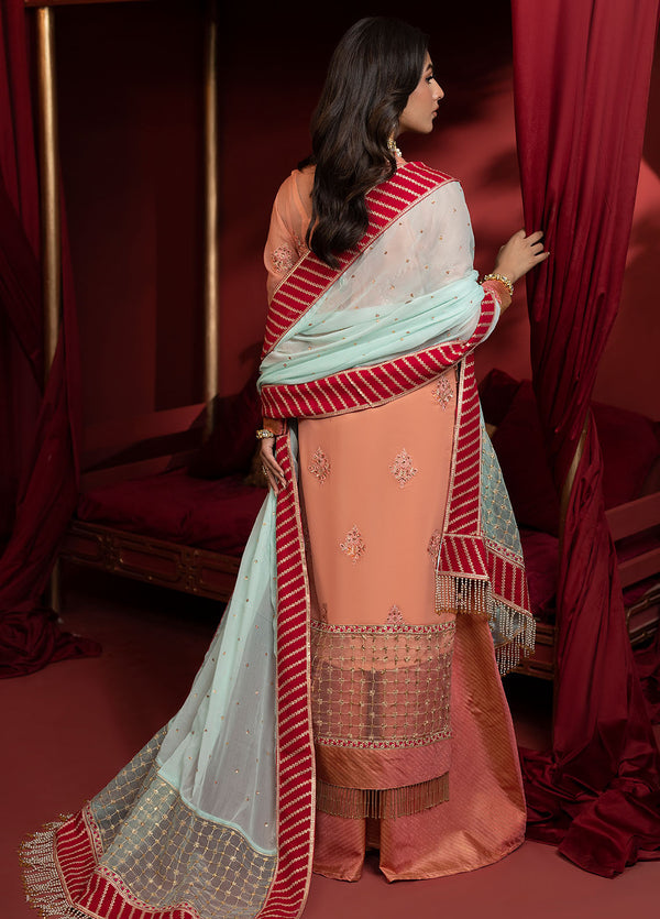 Sahane | Luxury Lawn and Formal Dresses | KD-1102 Azalea - Khawab Deeda by Sahane - Designer Dress - Type: Formal - Available at Libayah - 100% Original