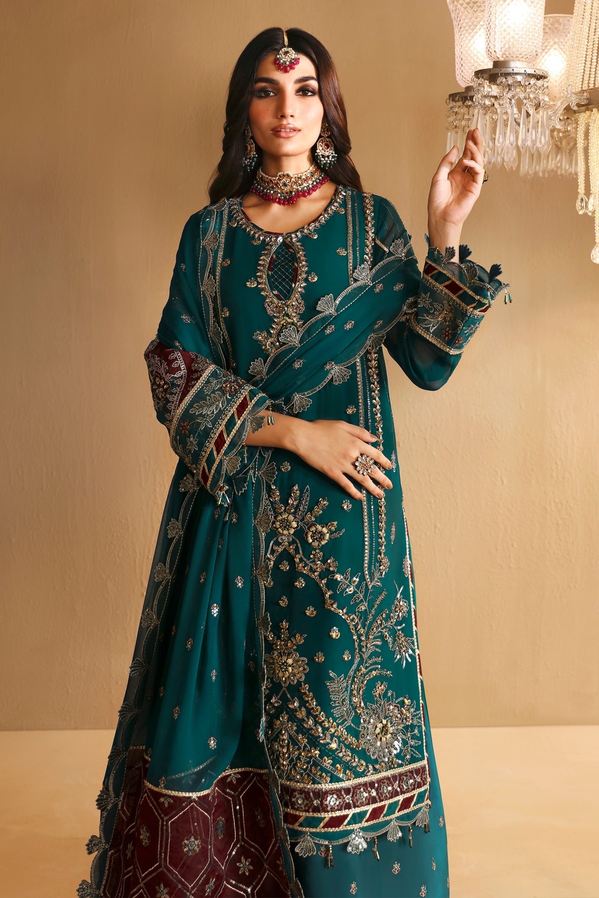 Alizeh | Reena Wedding Formals | AF-HM-4024-KHIVA by Alizeh - Designer Dress - Type: Ladies Clothes - Available at Libayah - 100% Original