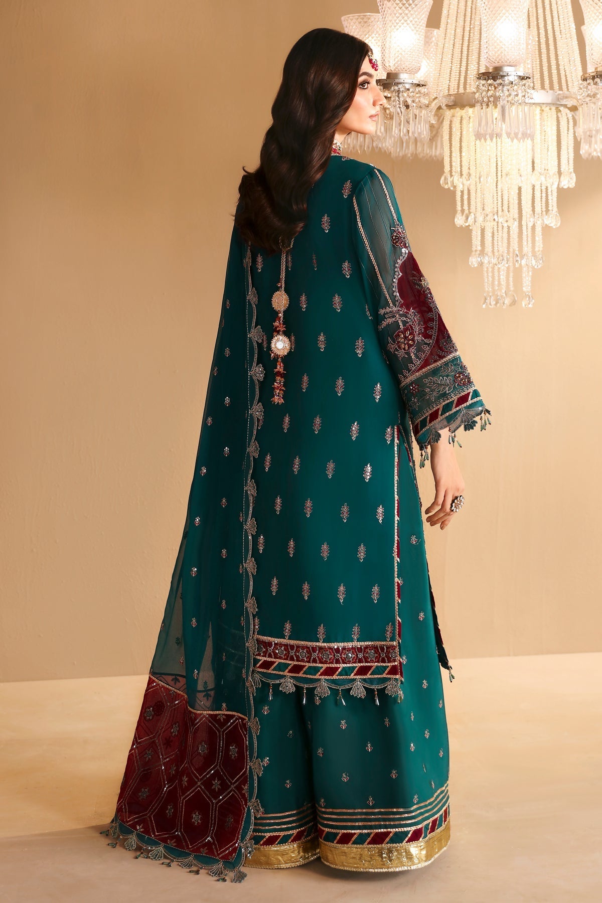 Alizeh | Reena Wedding Formals | AF-HM-4024-KHIVA by Alizeh - Designer Dress - Type: Ladies Clothes - Available at Libayah - 100% Original