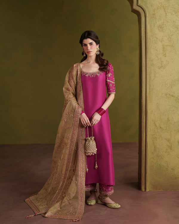 Faiza Saqlain | Lamia Wedding Formals | Kissa by Faiza Saqlain - Designer Dress  - Type : Ladies Clothes - Available at Libayah - 100% Original 