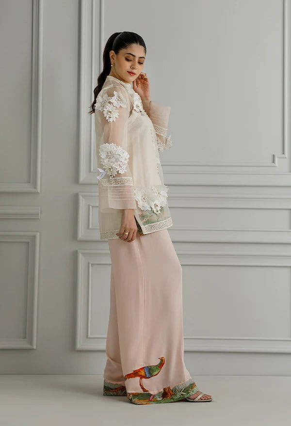 Afrozeh | Basic Pret 26 RTW | NACRE by Afrozeh - Designer Dress  - Type : Ladies Clothes - Available at Libayah - 100% Original 