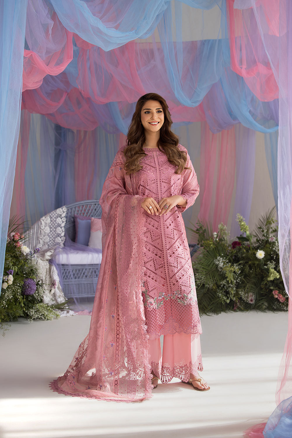 Sobia Nazir | Luxury Lawn 25 | 10A by Sobia Nazir - Designer Dress - Type: Ladies Clothes - Available at Libayah - 100% Original