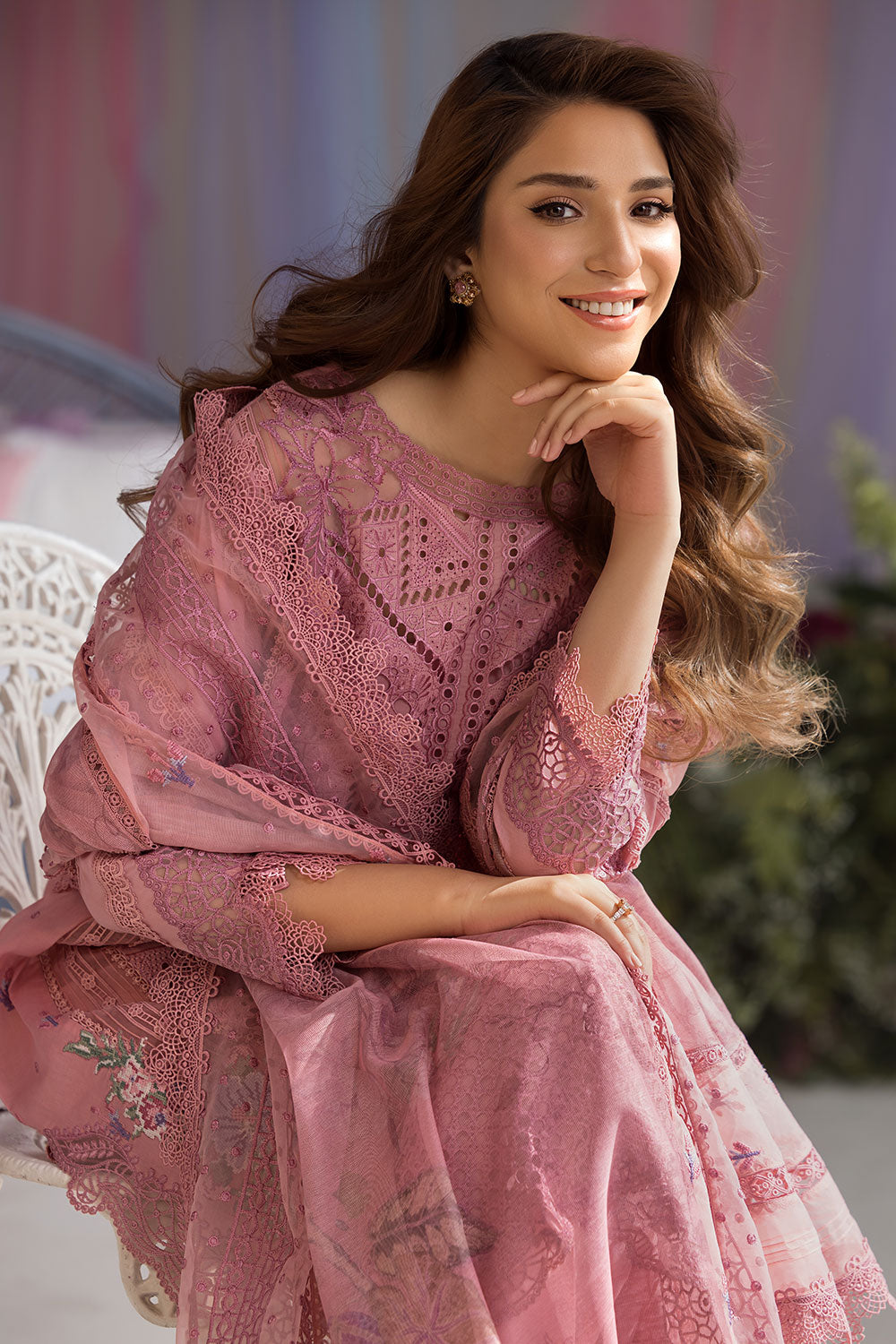 Sobia Nazir | Luxury Lawn 25 | 10A by Sobia Nazir - Designer Dress - Type: Ladies Clothes - Available at Libayah - 100% Original