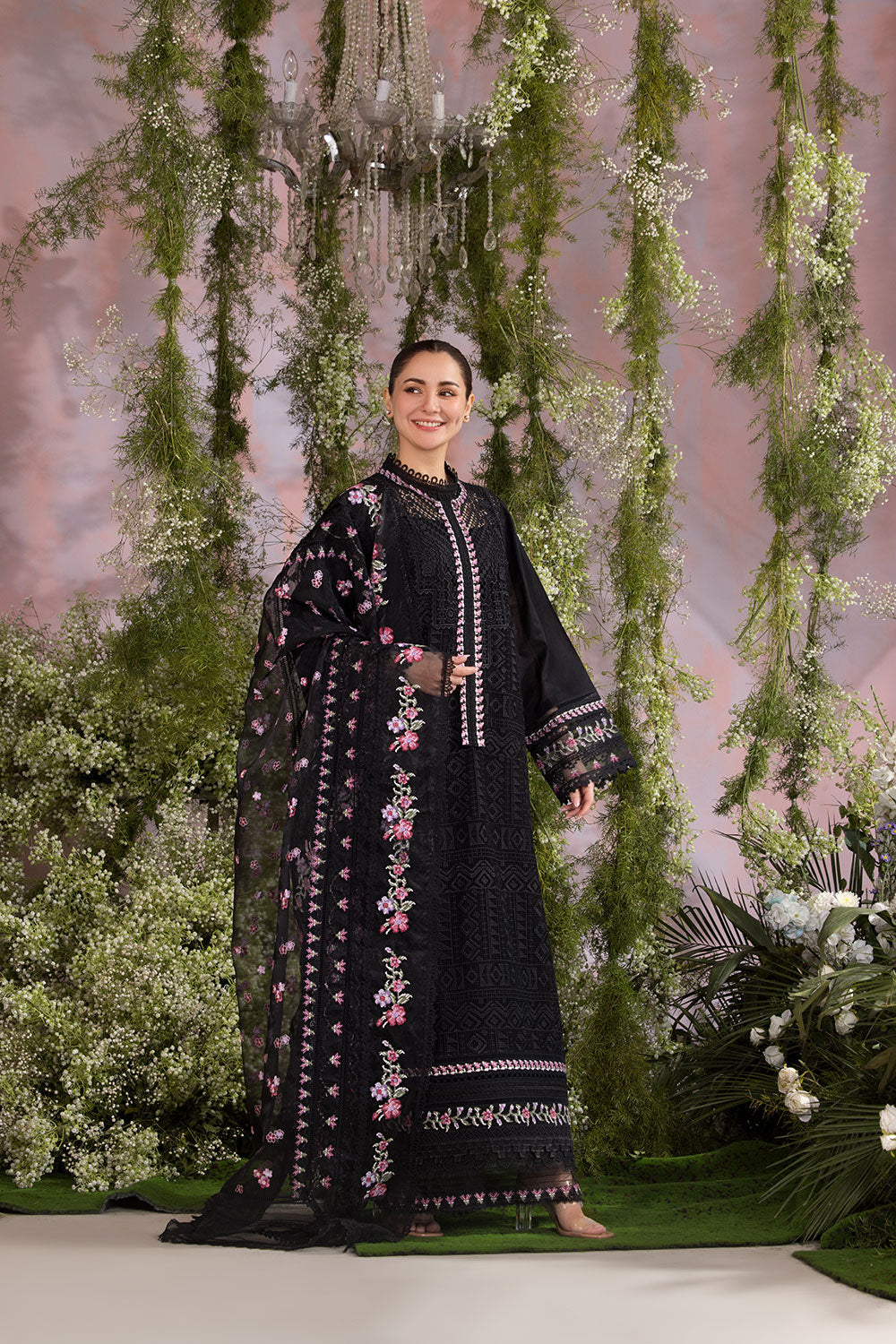 Sobia Nazir | Luxury Lawn 25 | 11A by Sobia Nazir - Designer Dress - Type: Ladies Clothes - Available at Libayah - 100% Original