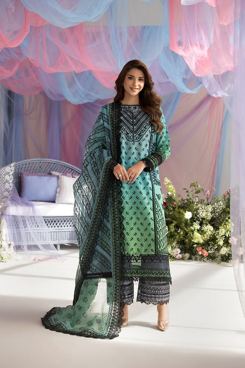Sobia Nazir | Luxury Lawn 25 | 12A by Sobia Nazir - Designer Dress - Type: Ladies Clothes - Available at Libayah - 100% Original