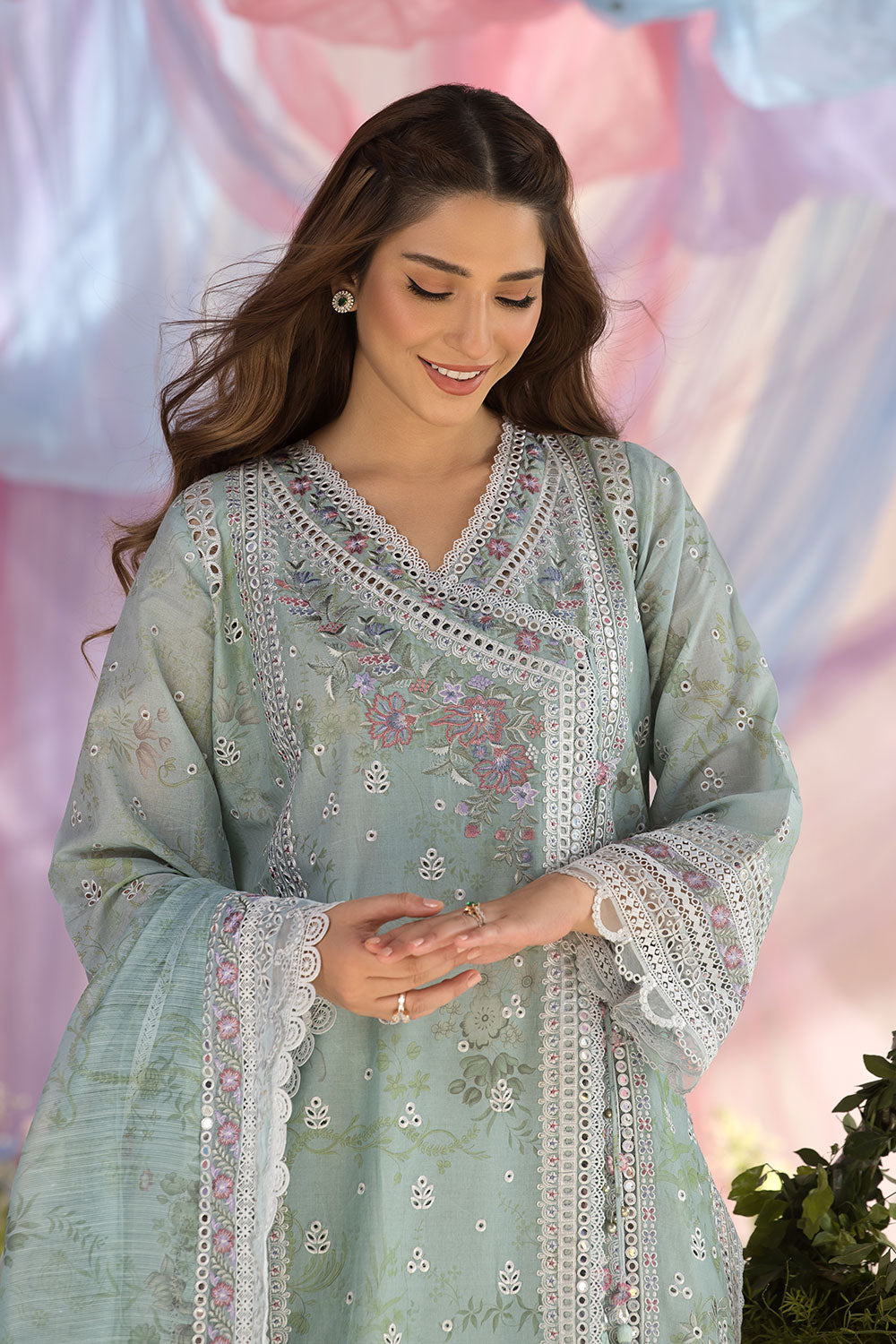 Sobia Nazir | Luxury Lawn 25 | 13A by Sobia Nazir - Designer Dress - Type: Ladies Clothes - Available at Libayah - 100% Original