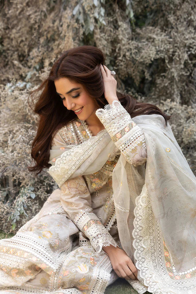 Sobia Nazir | Luxury Lawn 25 | 13b by Sobia Nazir - Designer Dress - Type : Ladies Clothes - Available at Libayah - 100% Original 