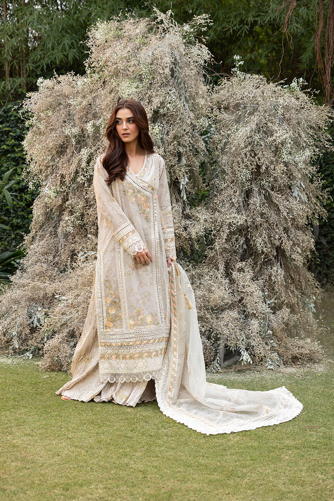 Sobia Nazir | Luxury Lawn 25 | 13b by Sobia Nazir - Designer Dress - Type : Ladies Clothes - Available at Libayah - 100% Original 