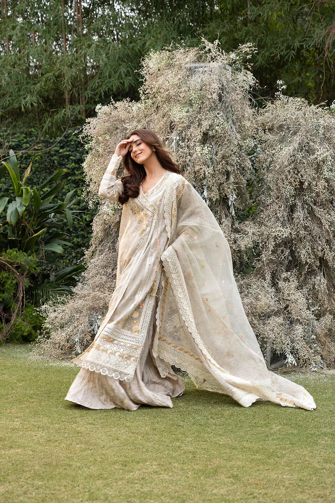 Sobia Nazir | Luxury Lawn 25 | 13b by Sobia Nazir - Designer Dress - Type : Ladies Clothes - Available at Libayah - 100% Original 