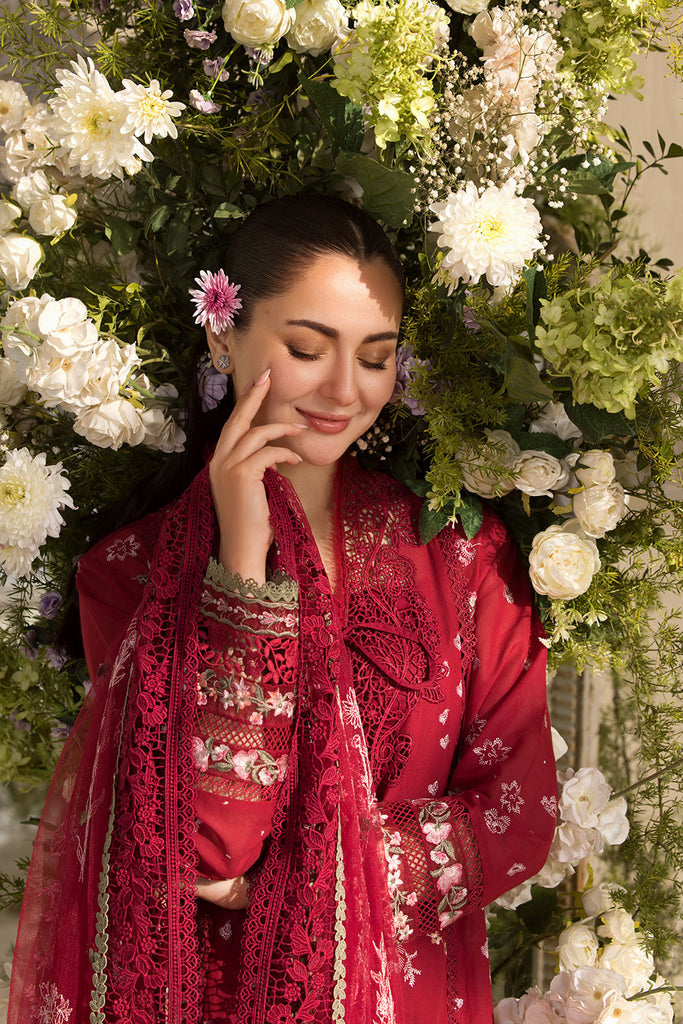 Sobia Nazir | Luxury Lawn 25 | 14A by Sobia Nazir - Designer Dress - Type: Ladies Clothes - Available at Libayah - 100% Original