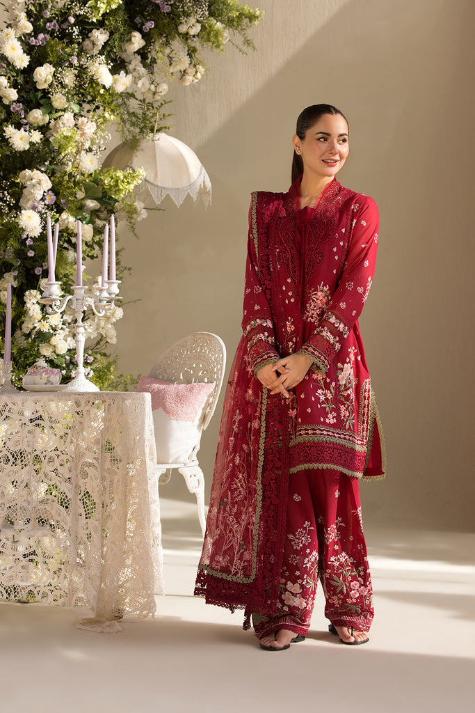 Sobia Nazir | Luxury Lawn 25 | 14A by Sobia Nazir - Designer Dress - Type: Ladies Clothes - Available at Libayah - 100% Original