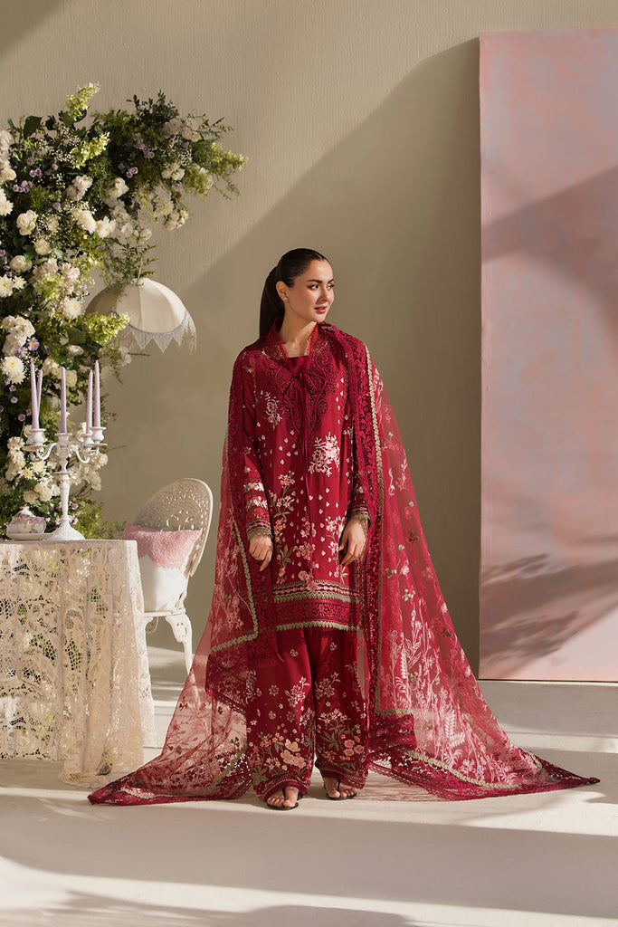Sobia Nazir | Luxury Lawn 25 | 14A by Sobia Nazir - Designer Dress - Type: Ladies Clothes - Available at Libayah - 100% Original