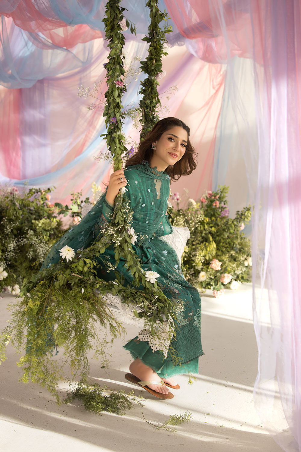 Sobia Nazir | Luxury Lawn 25 | 15B by Sobia Nazir - Designer Dress - Type: Ladies Clothes - Available at Libayah - 100% Original