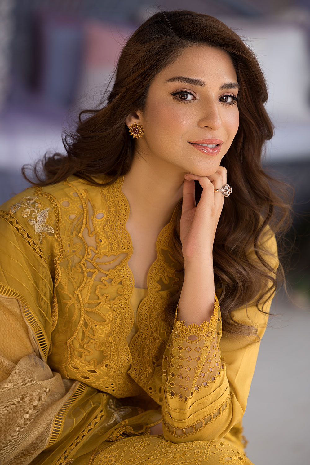 Sobia Nazir | Luxury Lawn 25 | 1A by Sobia Nazir - Designer Dress - Type: Ladies Clothes - Available at Libayah - 100% Original